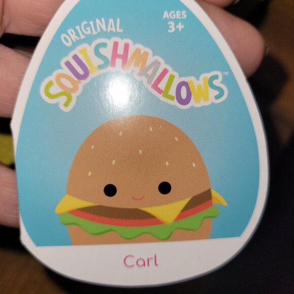 Squishmallows, Carl the Cheeseburger - Picture 2 of 4